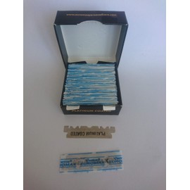 EUROMAX Barber Razor Cutting Premium Single Edge Blade 100 Count