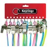 Pack Of 12 Keyring Neck Whistles With Multi Coloured Neon