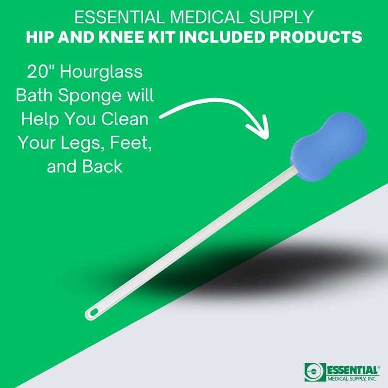 Essential Medical Supply Hip and Knee Surgery Recovery Kit -