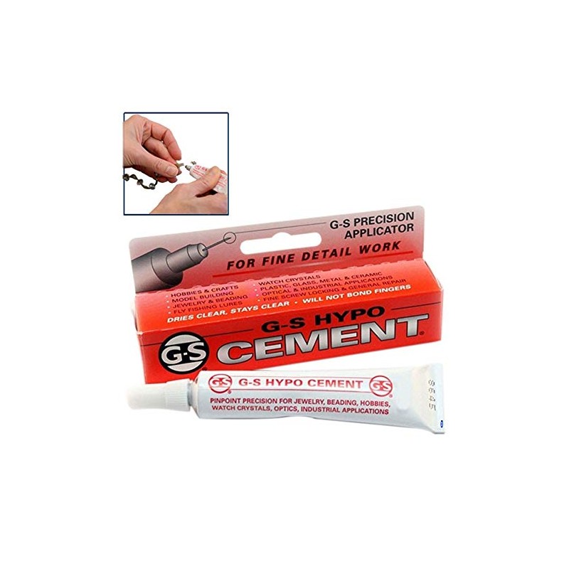 G-S Hypo Crystal Cement Glue Rhinestone Watch Crystal Craft Jewelry