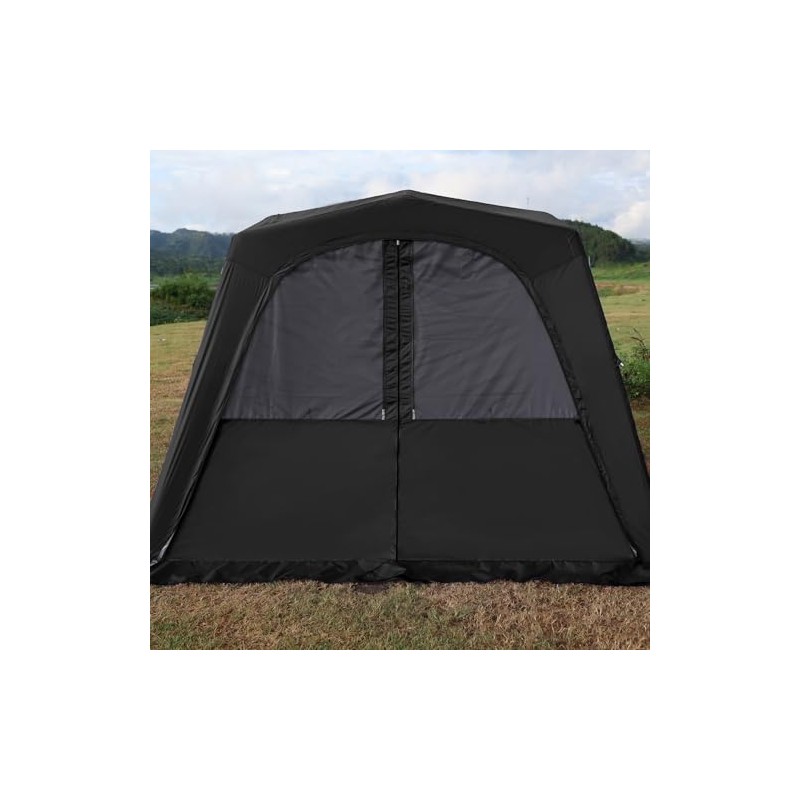 Inflatable Camping Tent Curtain Black