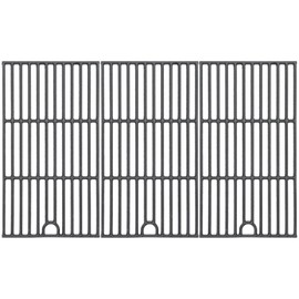 Hisencn Cooking Grates for Expert Grill 720-0969GB, 720-0969, 720-0969GA, 720-0969G, Cast Iron Grill Grates Replacement Parts for Expert Nexgrill Grill 6-Burner Liquid Propane Gas Grill