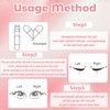 Pack of 2 Double Head Eyeliner Stamps, Wing Tip Pen,