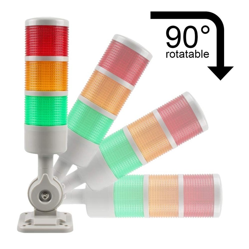 LUBAN Led Signal Tower Stack Lights, Industrial Signal Warning Lights,