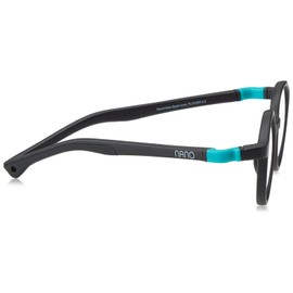 NANOVISTA Unisex Children's Sunglasses, Black mate/turquesa