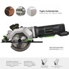 GALAX PRO 4Amp 3500RPM Circular Saw with Laser Guide, Max.