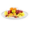 Stainless Steel Fruit Basket Double Handles Metal Mesh Drain Round