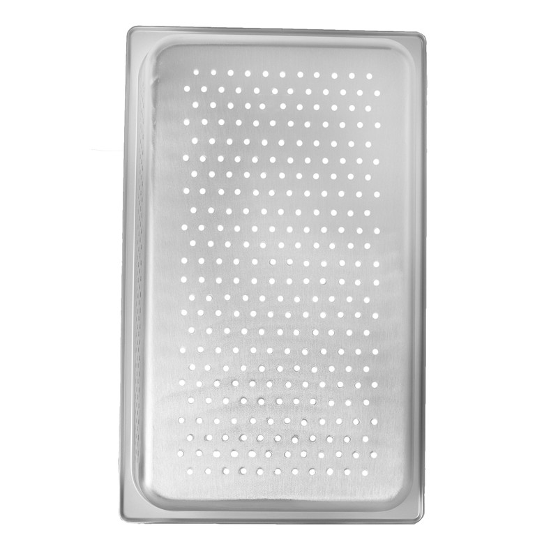 Chef's Supreme - 4" Full Size Stainless Perforated Steam Table