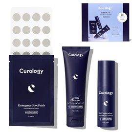 Curology Juego de regalo de iniciación para el cuidado de la piel, regalos de cuidado personal para mujeres y hombres con parches de emergencia, para todo tipo de piel