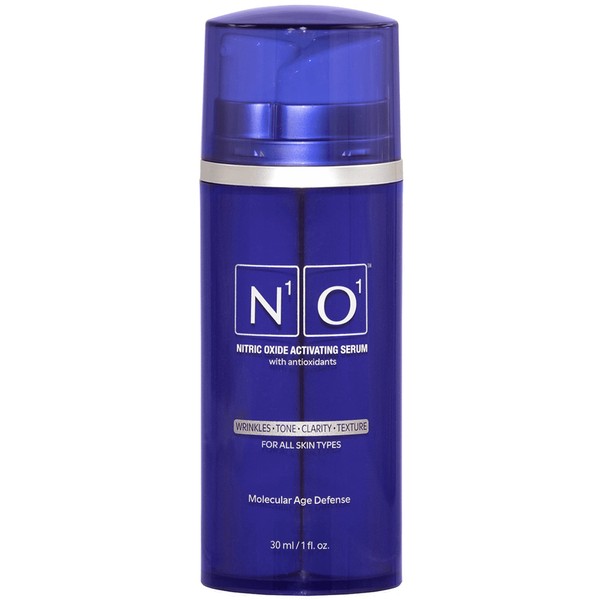 N1O1 Nitric Oxide Activating Serum with Antioxidants | Hydrating Serum For Face | Decreases Wrinkles | Pore Minimizer | Improves Skin Texture | Helps Dark Spots | 1 Fl Oz, 30ml