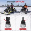 JAVIK Ignition Key Switch Compatible with Polaris Snowmobile 1991-1999 400