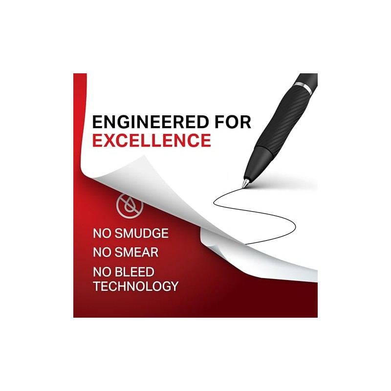 Sharpie de gel, 0.028 pulgadas, color negro