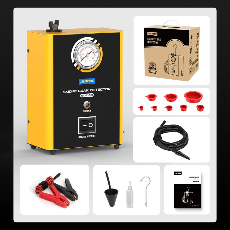 AUTOOL EVAP Smoke Machine Automotive Smoke Tester Portable Car Smoke