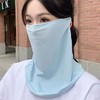 UV Protection Face Mask with Ear Coverage for Golf, Cycling, Running 157053 Mask/UV Protection Ear Mask (Light Gray) 50ea