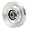 Gueiddi Aluminum GYM Pulley Wheel, Universal Aluminum Alloy Bearing Pulley