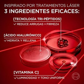 LOreal Paris Revitalift Laser Sérum Rostro Triple Acción Anti-Edad,Corrige Arrugas, Da Firmeza, Luminosidad y Unifica el Tono, Con Tecnología Tri...  