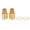 RISK Bike Pedal Extender Titanium Alloy Bicycle Pedal Extended Spindle