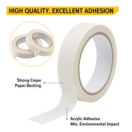 Contech BEIER 10 Pack Masking Tape General Purpose 19mmx25M(3/4" x82')