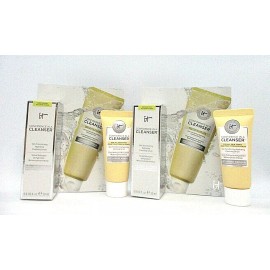 It Cosmetics Lot/2 It Cosmetics Confidence In A Cleanser Cleansing Serum ~ 0.6 oz / 20 ml