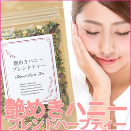 Glossy Honey Blend, 3.5 oz (100 g) (Rose Petal: Rose Hip Tea: Hibiscus Tea) (Contents: 3.5 oz (100 g)