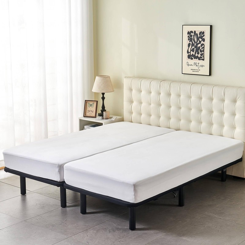 Waterproof Split Queen Mattress Protector for Adjustable Beds 30x80 (2PCs)