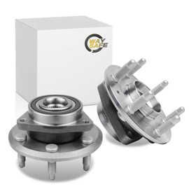 OWAYSAFE [ABS Models] Front or Rear Wheel Bearing and Hub for 2009-2017 Chevy Traverse 2007-2017 GMC Acadia Limited 2007-2010 Saturn Outlook 2008-2017 Buick Enclave Assembly Replacement Pair - 513277