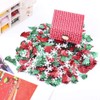 Topfunyy 1.6 Ounce Christmas Confetti Glitter Xmas Tress Snowflake Metallic