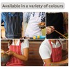 Clay Roberts Chefs Apron, Black, Cooking and Baking Apron for