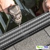 LeafTek Gutter Guards for Leaves 5" x 32' Black –