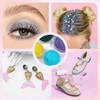 Glitter Tattoos Children's Set, 18 Colours Glitter Tattoo Girls for