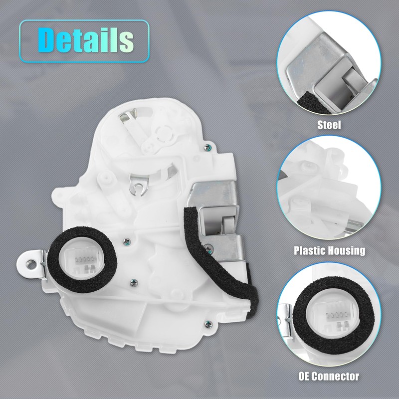 uxcell Replacement Rear Left Driver Side Power Door Lock Actuator