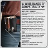 Made in USA Leather EDC Pouch | Leather Multitool Sheath/Holster