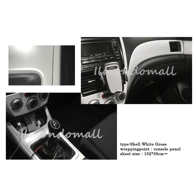 IlMondoMall Shell White Pearl White Tint Gloss (60 x 13.8