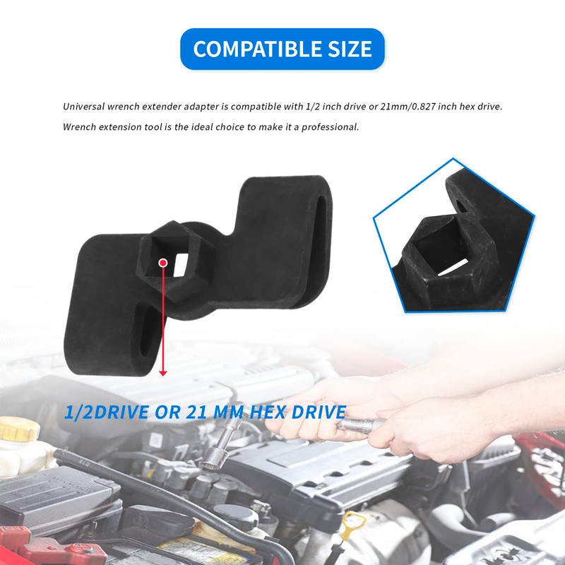 Universal Wrench Extender Adapter, Universal Wrench Extender Professional Wrench Extender