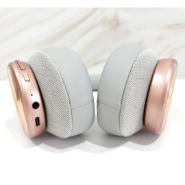 Wireless Bluetooth Headphones 5.3 Over Ear Headphones Wireless Bluetooth Headphones Noise Cancelling Bass Stereo Sound Powerful 40 Hours Life Gray