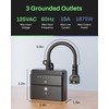 BN-LINK Outdoor Light Timer, Waterproof Plug-in Dusk-to-Dawn Controller with 3