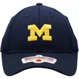 American Needle Michigan Wolverines Flex Fit Hat Tech Stretch  - L