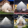 4-Pack Solar Street Lights, 30000lm Outdoor Flood Light with Dual