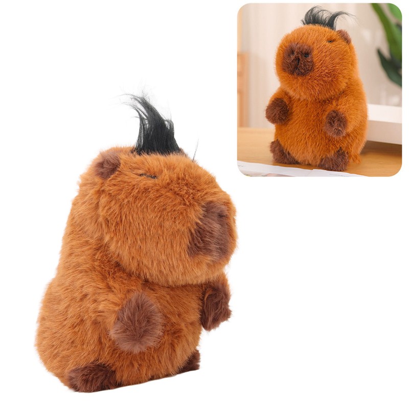 Capybara Plush Toy Cute Soft Comfortable Realistic Capybara Stuffed Animal