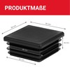 LouMaxx Lamellar Plugs 50 x 50 mm - Pipe Cover