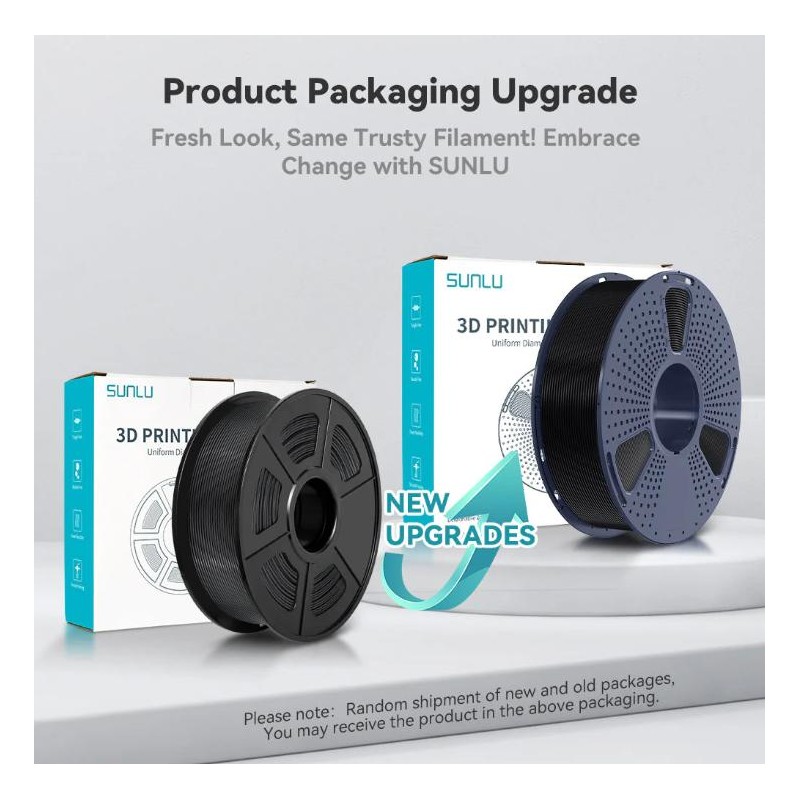 PLA Matte 3D Printer Filament 1KG 1.75mm SUNLU Matte PLA