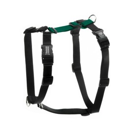 Blue-9 Buckle-Neck Balance Harness, Fully Customizable Fit No-Pull Harness, Ideal for Dog Training and Obedience, Made in The USA, Hunter Green, M/L