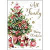 Jonny Javelin All The Family With Merry Christmas Card