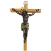 BHEII Cristo Negro de Esquipulas en Santa Cruz 12" Tall