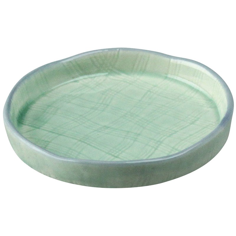 Santto 10873-2 Banko Ware Noodle Ware Yakumi Plate, Set of