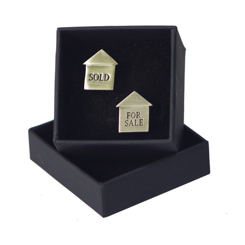 Salutto Men's Realtor Cufflinks with Gift Box