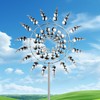 Magical Windmill, Unique and Magic Metal Windmill, 3D Iron Windmill,