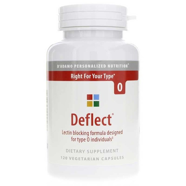 D'adamo Personalized Nutrition Deflect Lectin Blocker (Blood Type O) -