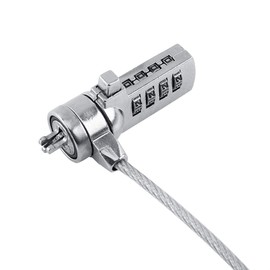 VGEBY1 Laptop Lock, 4 Digit Password Combination Security Lock Cable Chain for PC