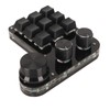 Mini 9 Key Keypad with 3 Knob RGB Light Blue
